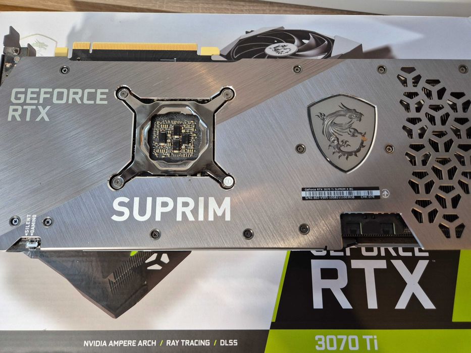 MSI GeForce RTX 3070 Ti SUPRIM X 8GB