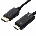 Kabel DISPLAY PORT do HDMI 1,8M DP Przewód Adapter DisplayPort 4K