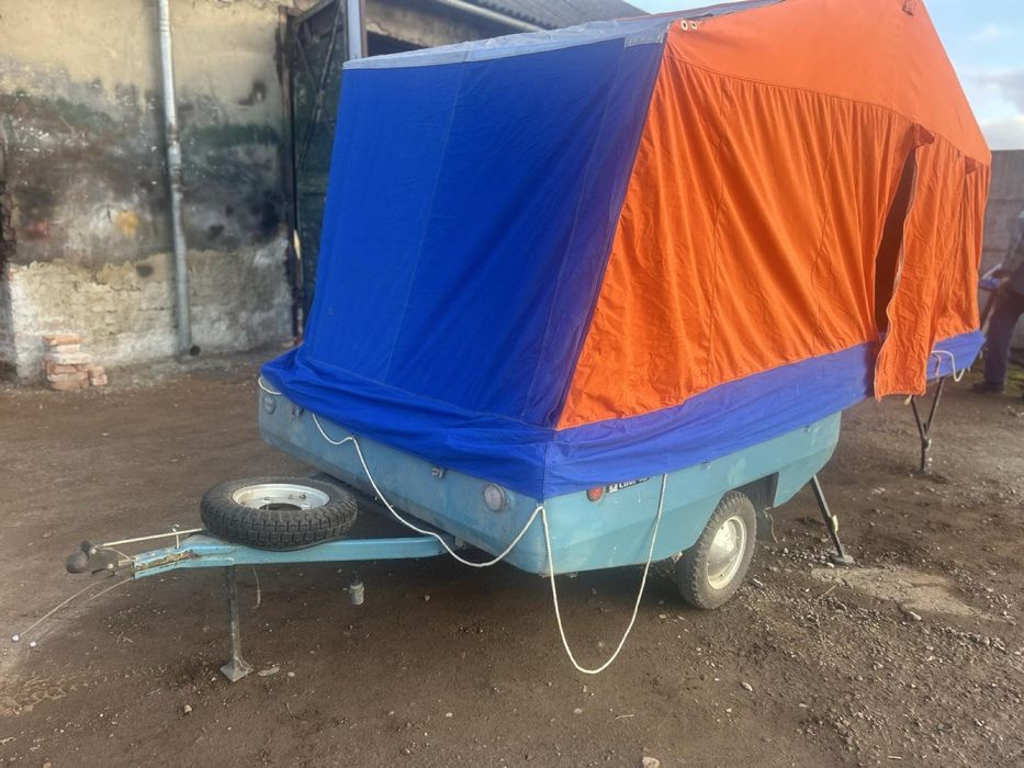 Прицеп, палатка