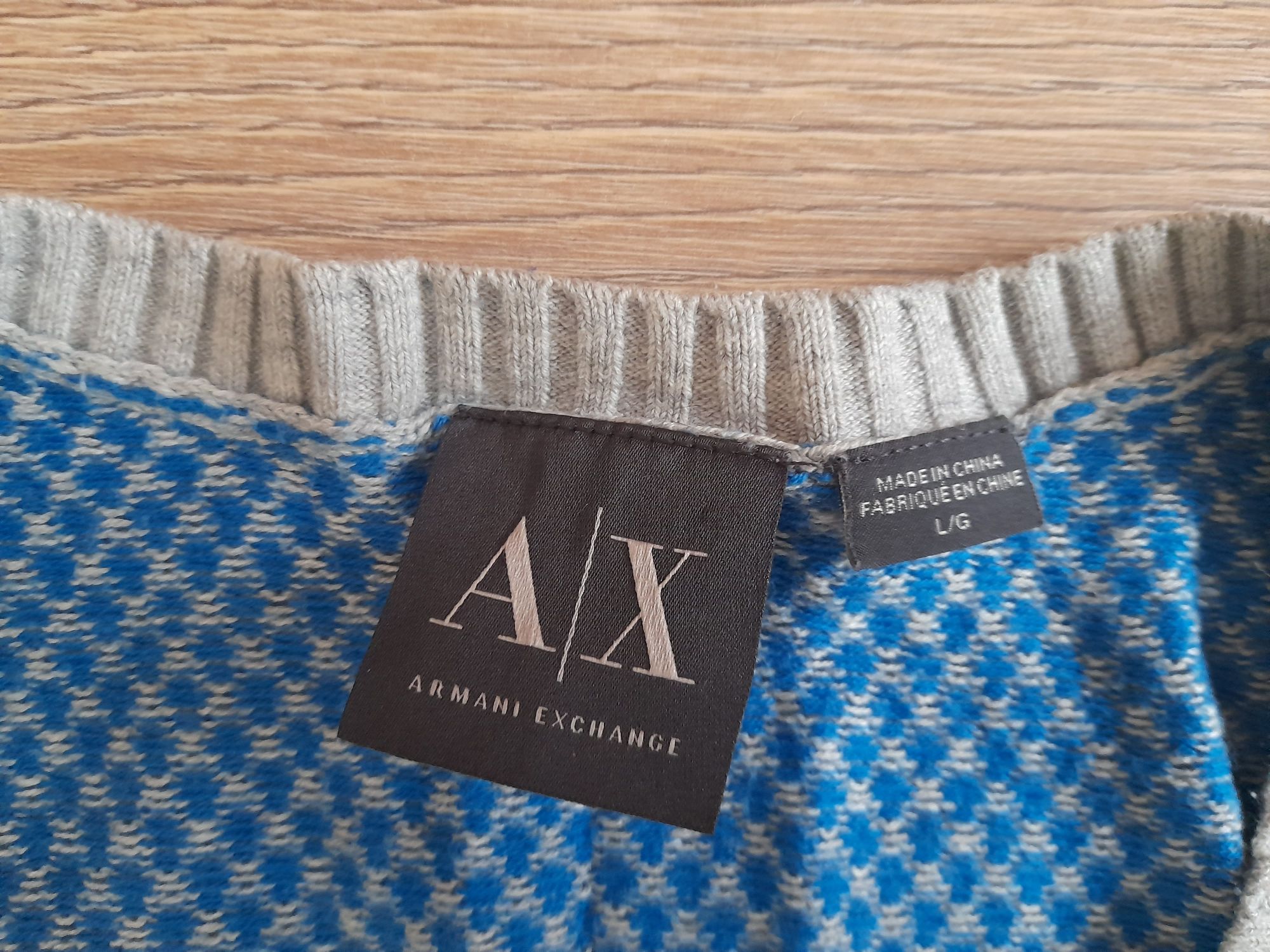 A|X Armani Exchange sweter rozmiar L/G