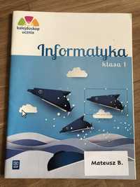 Informatyka podrecznik klasa 1