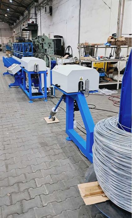 Prościarka do drutu 2-6mm CNC, Pełen automat, oddam leasing