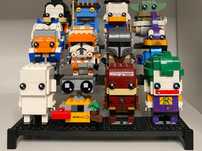 Stojak na wszystkie zestawy Lego BrickHeadz Pomieści 12 BrickHeadz'ów