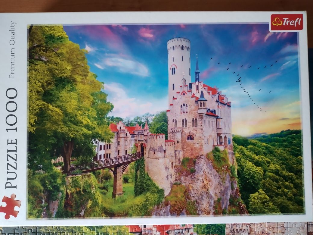 Puzzle Trefl 1000 - Zamek Lichtenstein, Niemcy