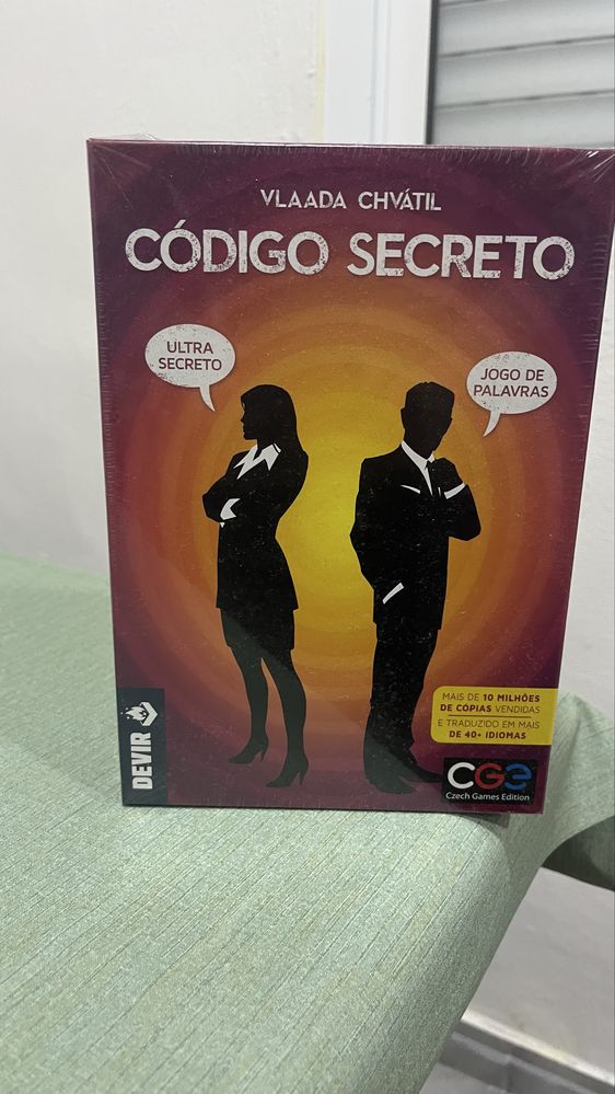 Código Secreto - jogo de tabuleiro
