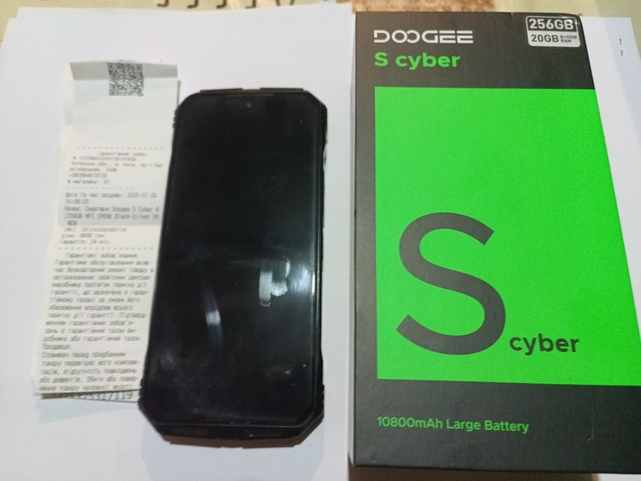 Продаю Doogee S cyber