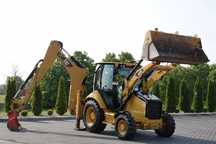 Caterpillar 432E / KOPARKO-ŁADOWARKA / 2012 / KLIMATYZACJA / KOMPLET ŁYŻEK