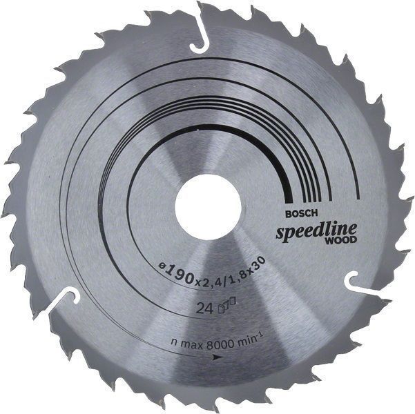 Piła Tarczowa H Speedline 190*2,6*30Z24