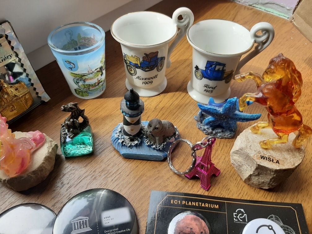 Kolekcja pamiątka Antyk zestaw podróż statuetka