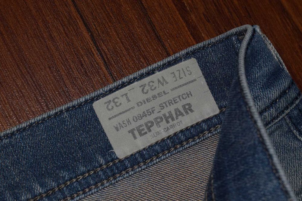 Diesel Tepphar Slim Jeans (Мужские Джинсы Слим Дизель )