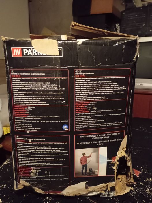 Pistola de pintura Parkside