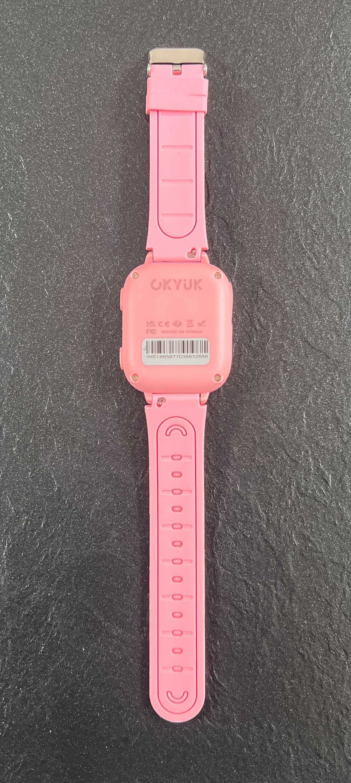 Smartwatch dla dzieci OKYUK Smart Watch różowy