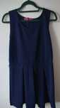Prosta granatowa sukienka boohoo r.XL