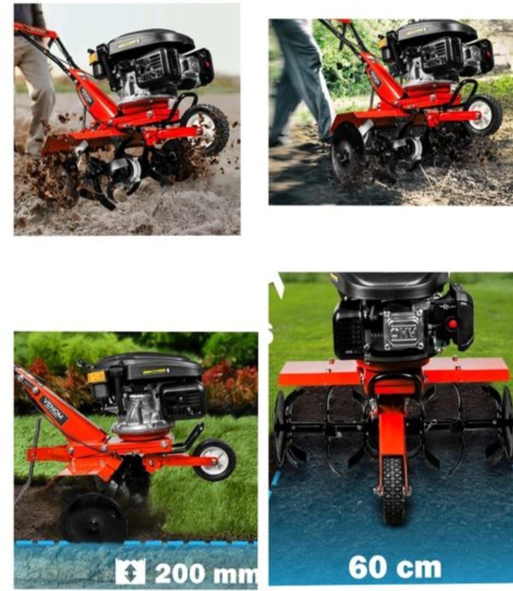 Glebogryzarka Spalinowa,Aerator,Wertykulator, Betoniarka, Zagęszczarka