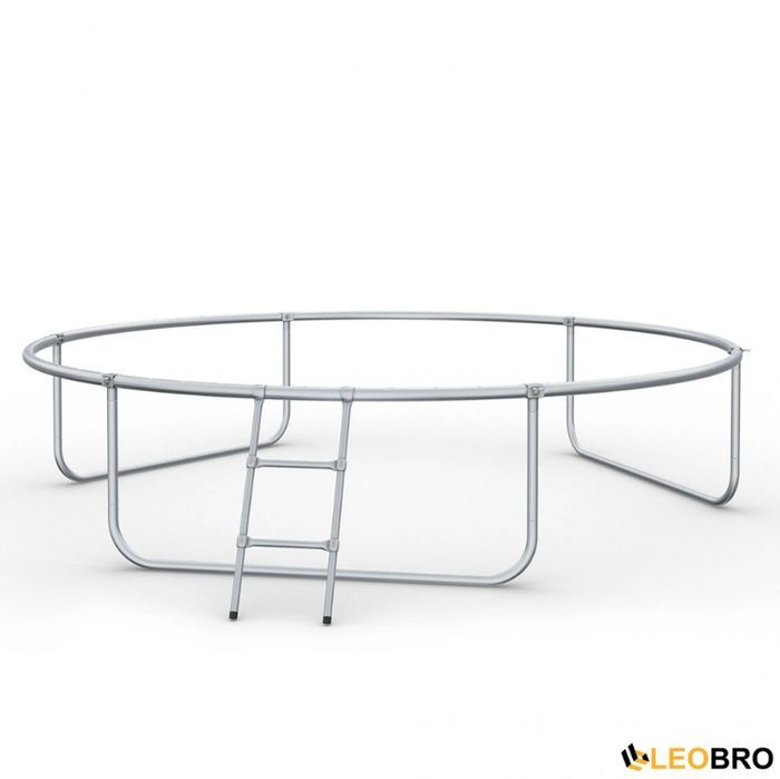 Батут 252 см — LEOBRO Premium 8FT BLUE (яскравий дизайн)