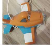 Lampa samolot Philips Disney LED Dusty 9 W, pomarańczowa dla dziecka