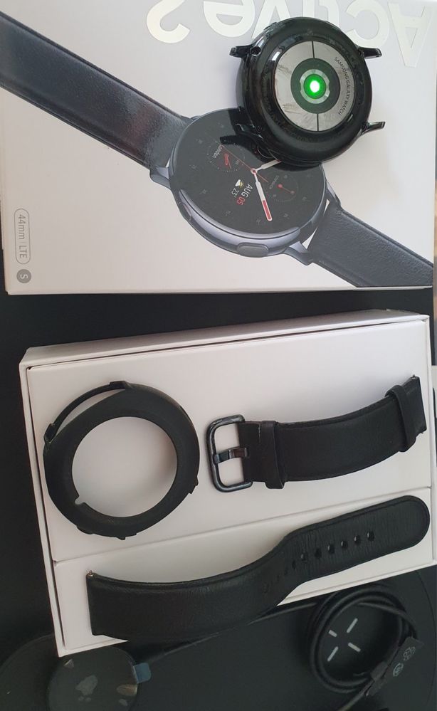 Samsung Galaxy Watch Active 2 stal Czarny LTE 44 mm