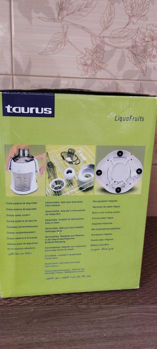Соковижималка (соковыжималка,соковитискач)Taurus Ligua Fruits Іспанія.