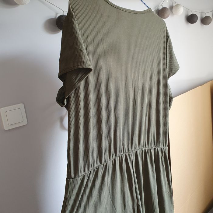 Damski kombinezon z długimi spodniami r.XL khaki