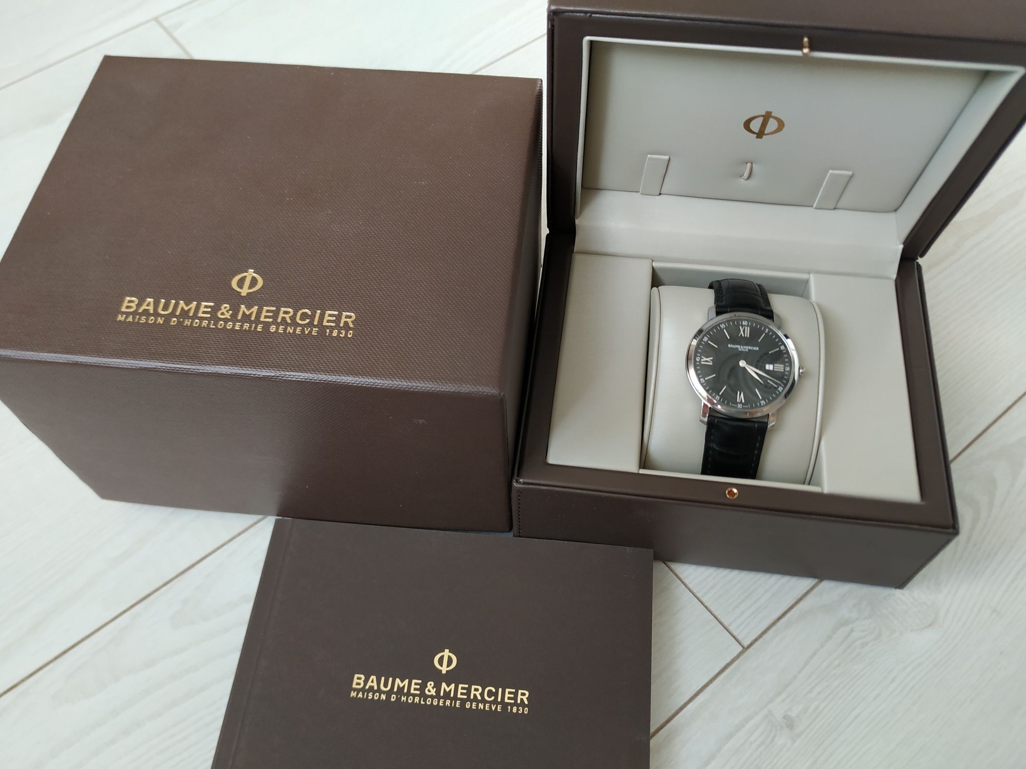 Oryginalny szwajcarski zegarek Baume & Mercier Classima- jak nowy!