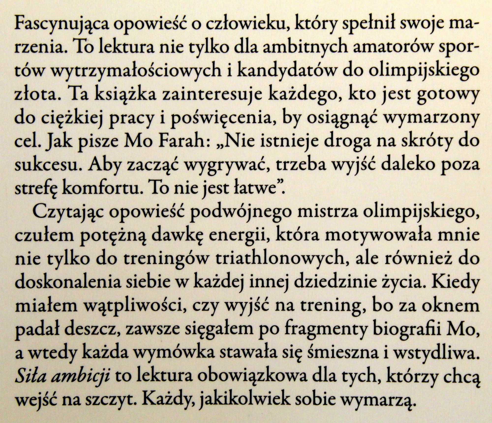 Bieganie: Mo Farah. Autobiografia. Siła ambicji