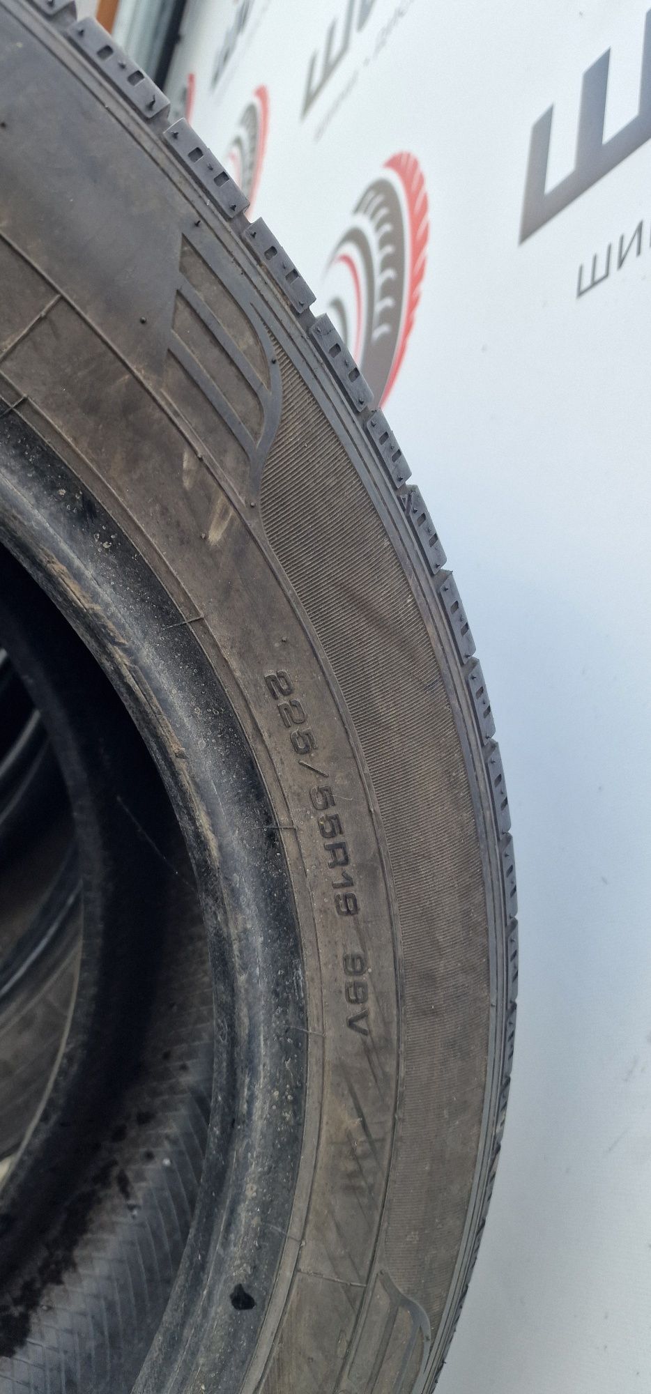 Літо 225/55/R19 6.3 мм 4шт Goodyear Efficient Grip Колеса Резина Склад
