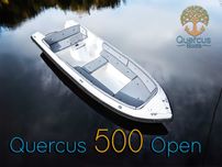 Nowa łódź motorowa Quercus 500 Open otwarta motorówka rybacka łódka