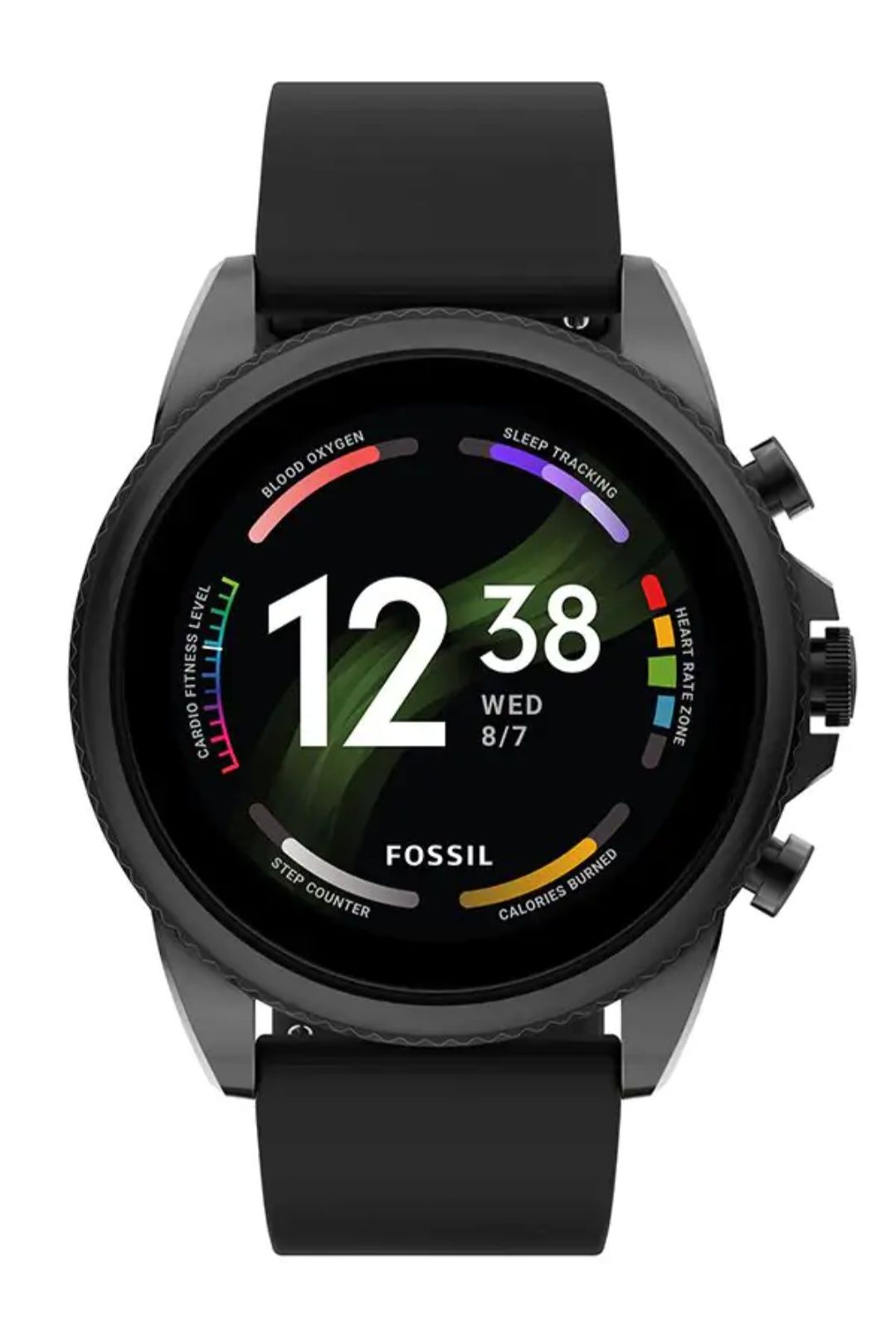 Zegarek smartwatch FOSSIL FTW-4061 Wear OS by Google Android iPhone co