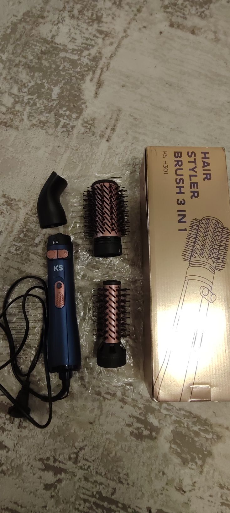 Фен-браш 3 в 1 KS Hair Styler Brush 3 in 1
