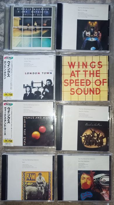 Supermax. The Beatles. Paul McCartney.G.Harrison.G.Moroder.Фірмові CD.