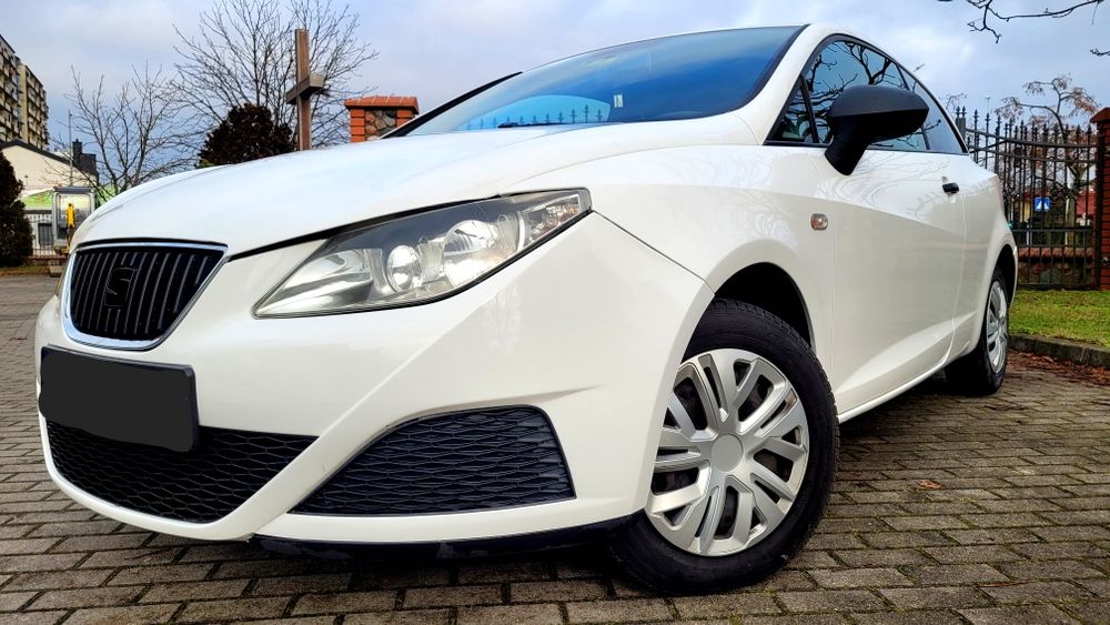 BIAŁA DAMA!Ibiza 1.2 benzyna z Klimą!Stan WZOROWY!