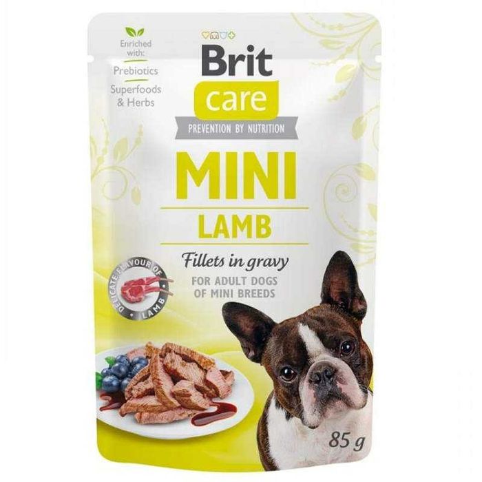 Вологий Корм BRIT CARE MINI для собак малих порід. 4 Види Паучів Бріт