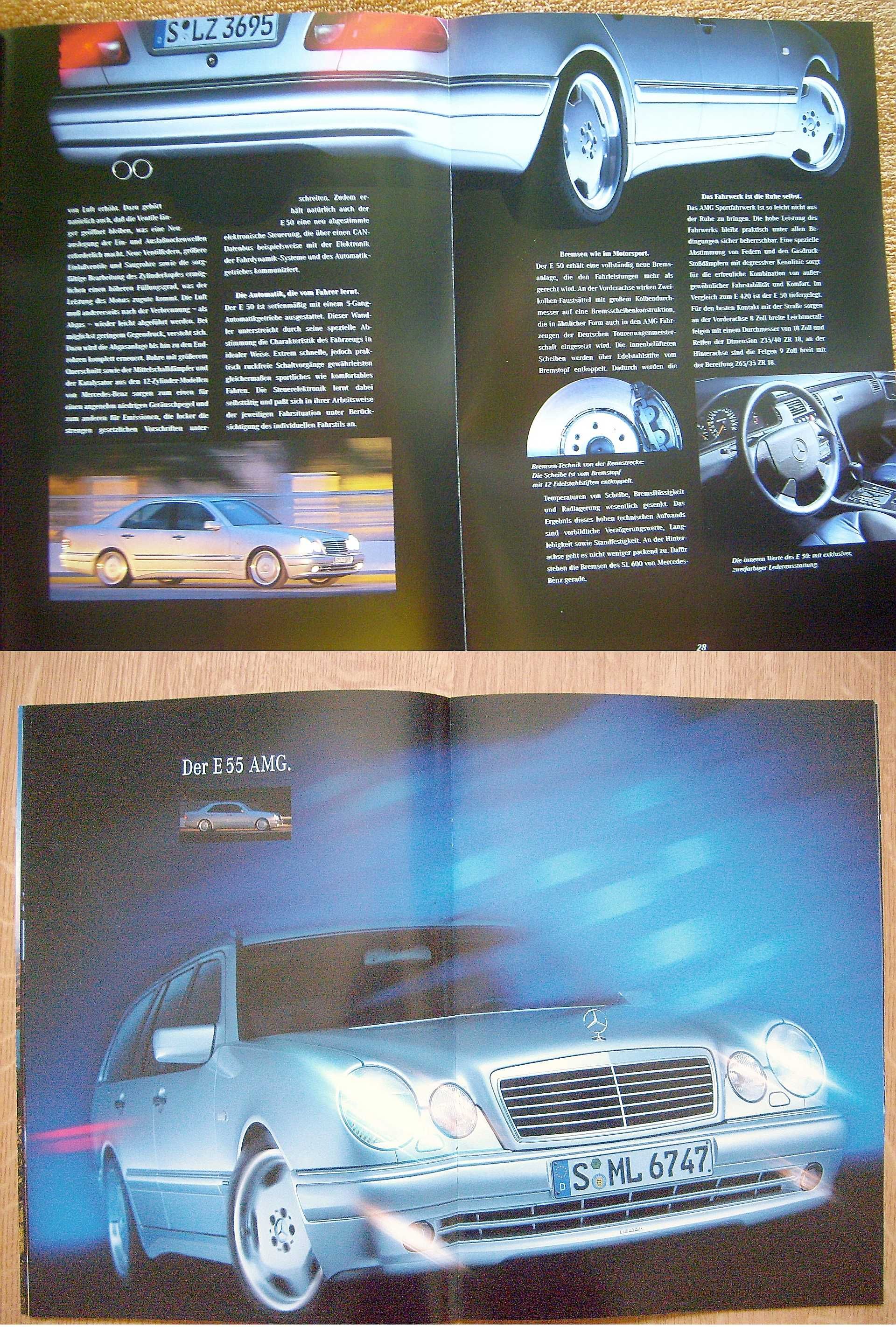 AMG / Mercedes / Programm 1997 * prospekt katalog 60 stron, stan BDB