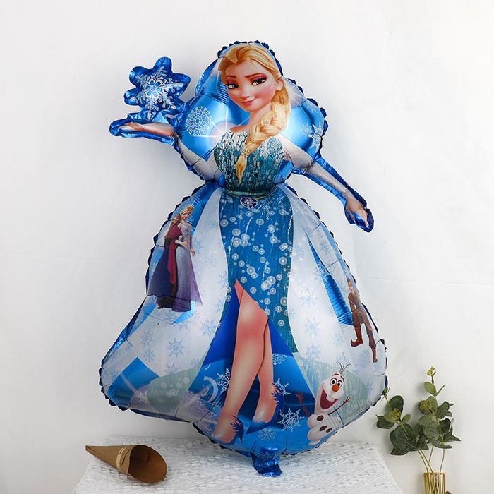 Фотозона Холодное сердце Эльза Анна Олаф из шаров на день рождения 5 6