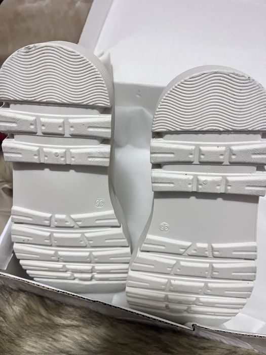 Botas brancas N36