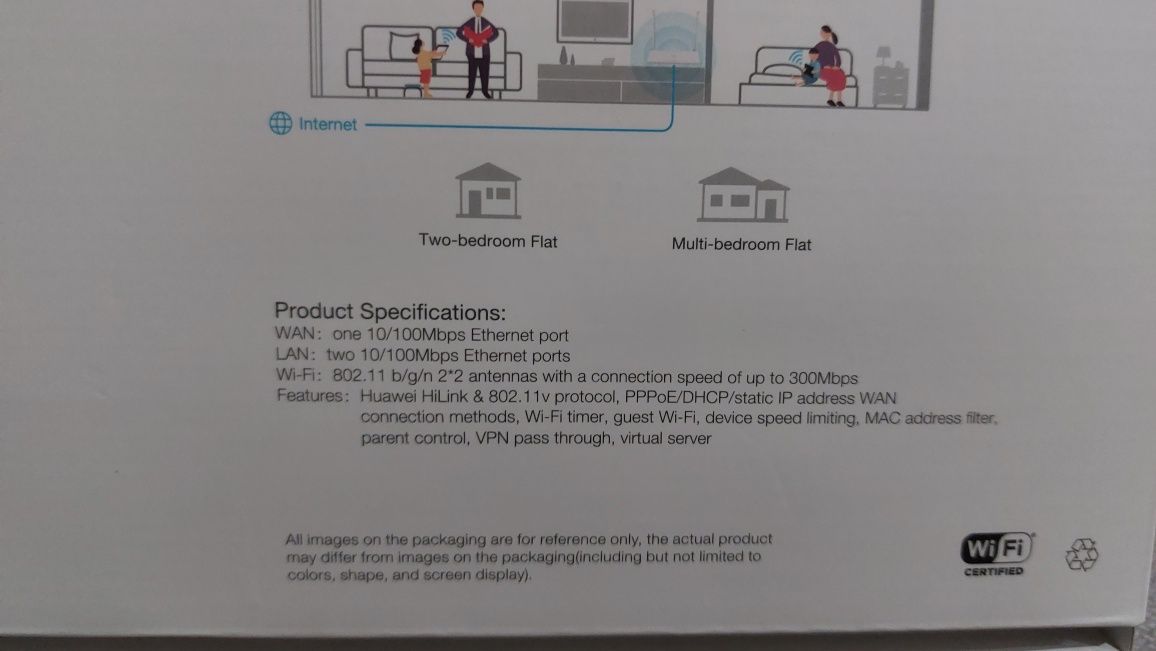 Router wifi Huawei ws318n