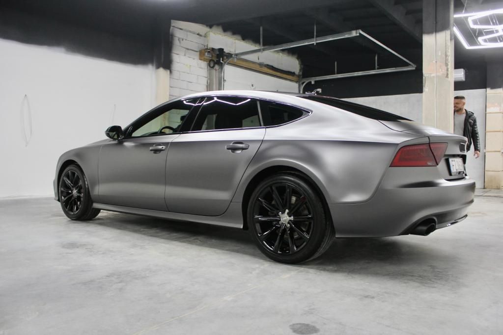 Audi A7 3.0 TFSI Prestige Quattro DarkGrey folia + ceramika. Felgi RS5