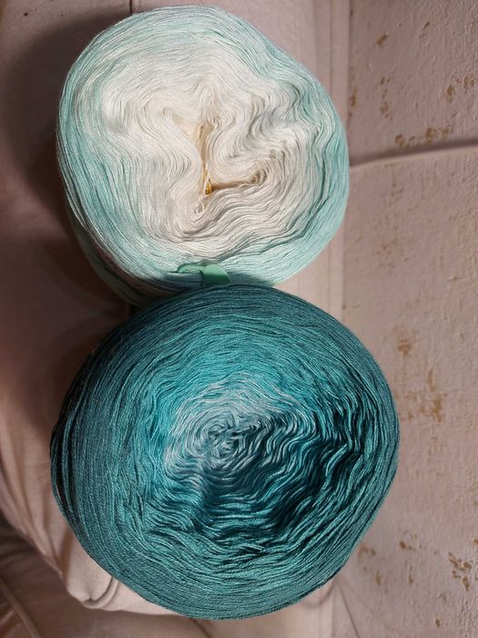 Motki ombre bawełna akryl.