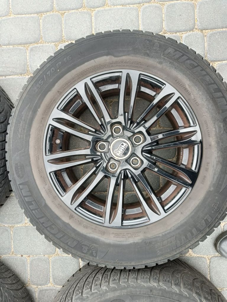 Felgi16 MAM 5x114,3 Kia Hyundai Nissan opona zima 6mm kpl