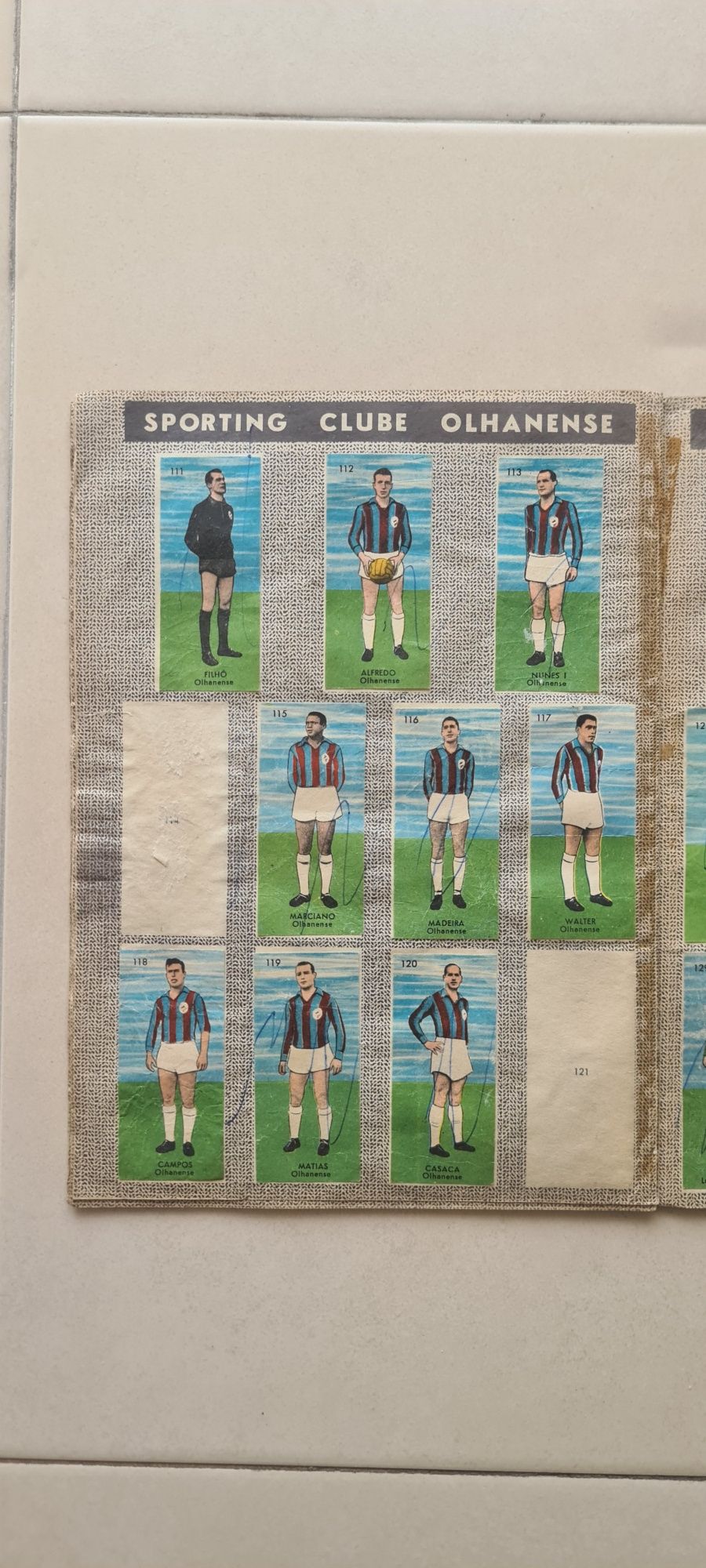 Rara Caderneta de Caramelos 1963/1964