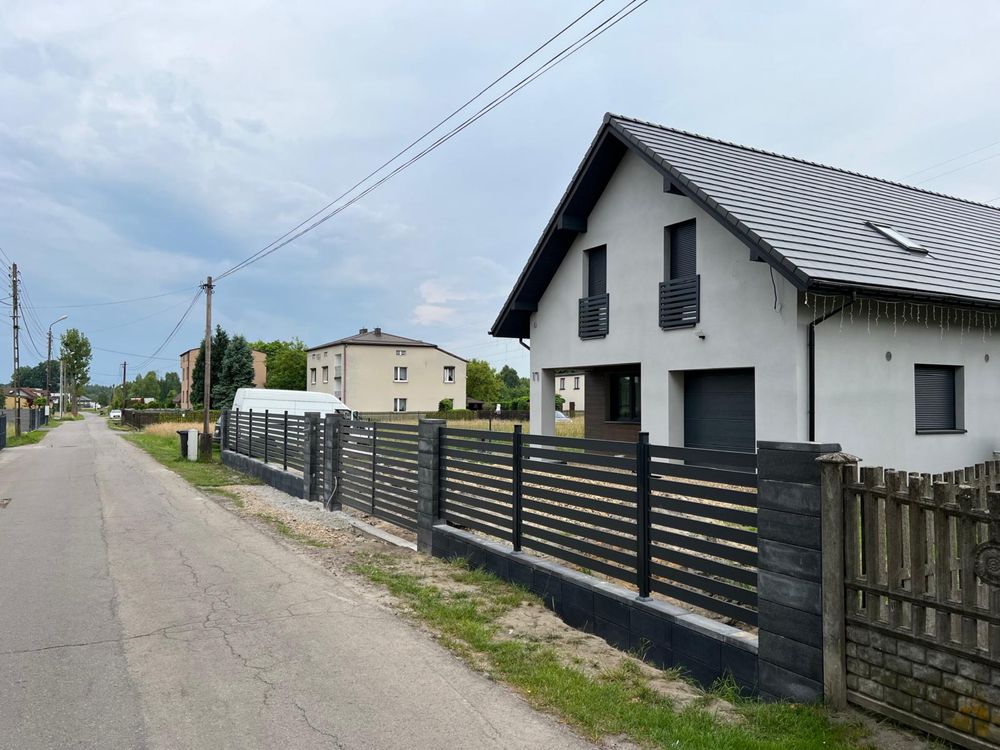 Montaż ogrodzeń panelowych, palisadowych, z bloczków, betonowych