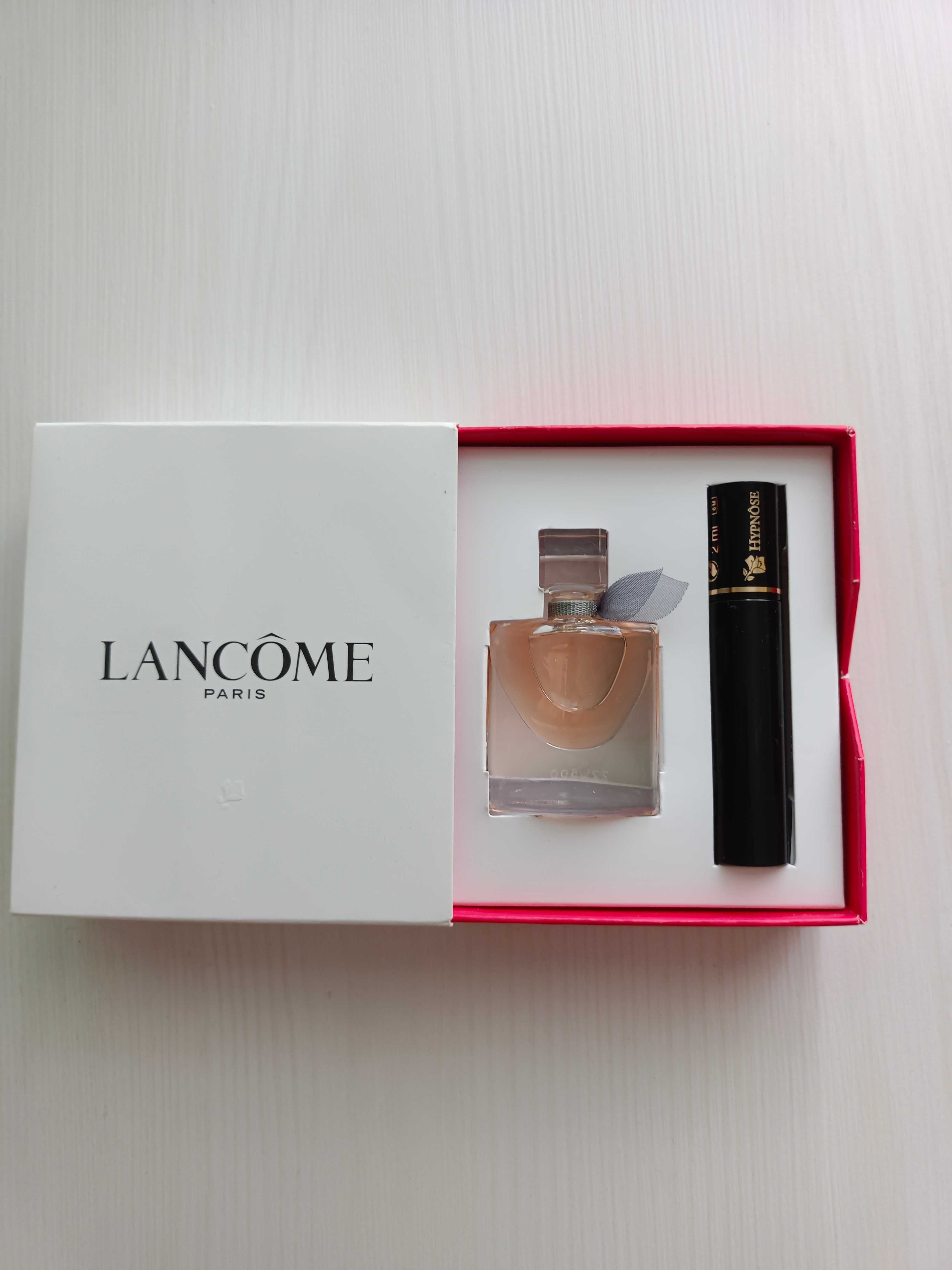 Lancome zestaw, perfumy La vie Est Belle, tusz hypnose