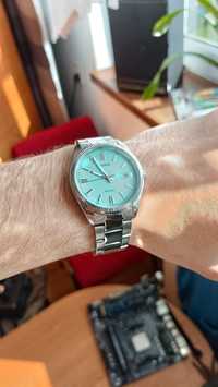 Kolekcja zegarków Casio MTP-1302 / Tiffany Blue / Blue / Gold / Green