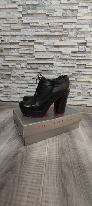 Ботильони, чобітки жіночі шкіряні