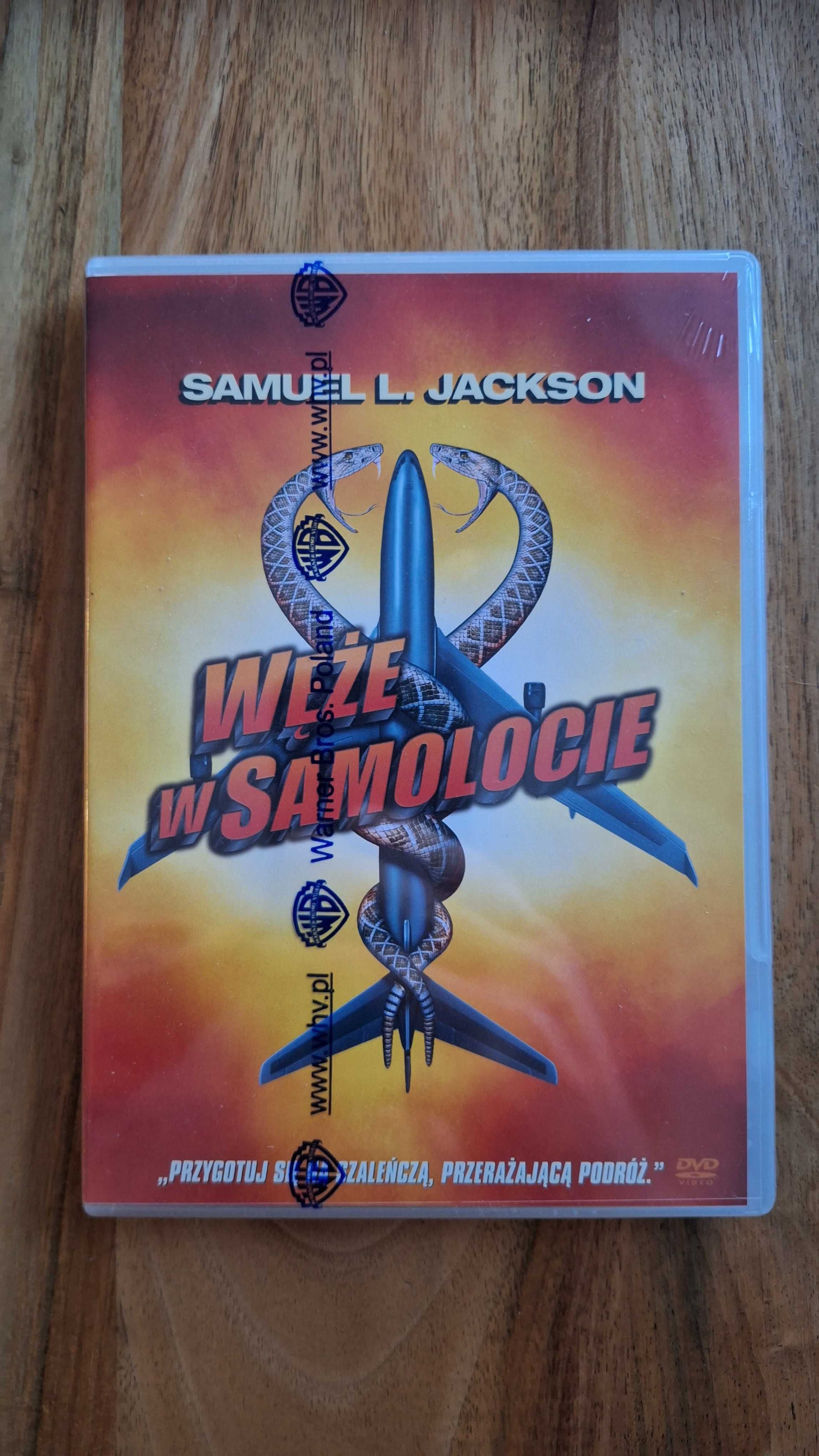 Węże w samolocie - hitowy film - DVD nowe w folii