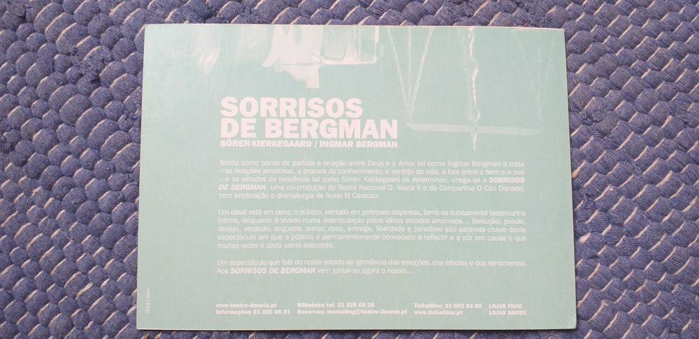 Postal - Geração W - Sorrisos de Bergman