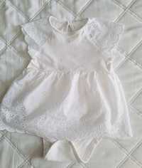 Sukienka-body niemowlęce r.74