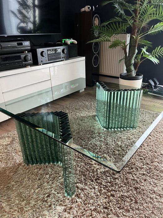 Włoski stół z galerii sztuki z Mannheim. Unikatowy Luksusowy