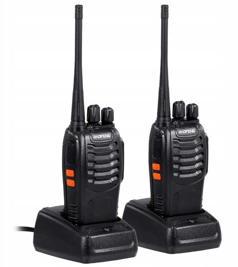 2X Radiotelefon BaoFeng BF888S - duża moc | fabrycznie nowy