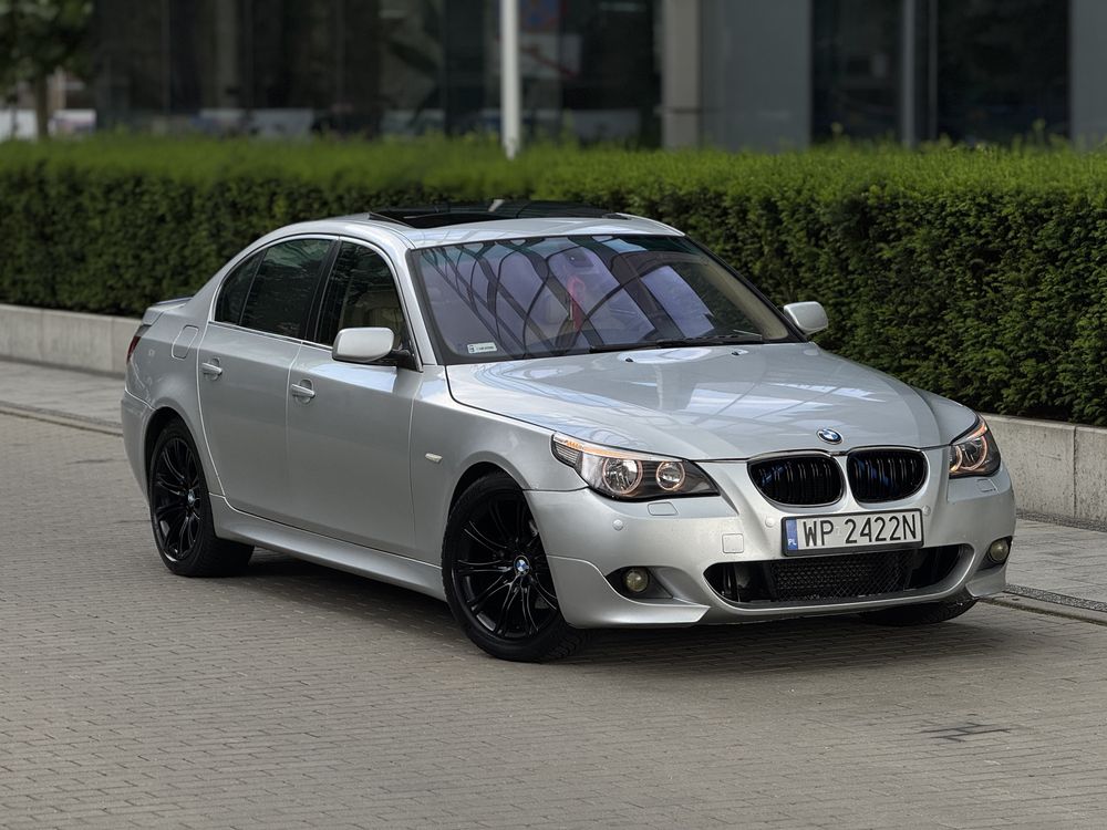 BMW E60 520d • Automat • 2006 • Stage 1 ~200KM • Bogate wyposażenie